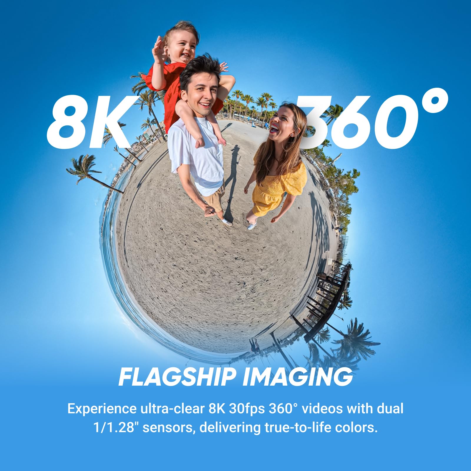 حزمة X5 - كاميرا أكشن مقاومة للماء 360 درجة بدقة 8K، فيديو بزاوية واسعة، عمر بطارية يصل إلى 135 دقيقة، تحرير الذكاء الاصطناعي، تثبيت الصورة، الرياضة، السفر حزمة X5 - كاميرا أكشن مقاومة للماء 360 درجة بدقة 8K، فيديو بزاوية واسعة، عمر بطارية يصل إلى 135 دقيقة، تحرير الذكاء الاصطناعي، تثبيت الصورة، الرياضة، السفر