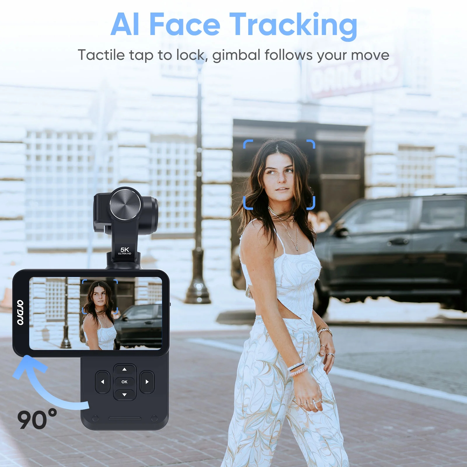 ORDRO M5 Video Camera Vlogging Camcorder 5K 3-Axis Stabilization Handheld Camera for Photography ORDRO M5 Video Camera Vlogging Camcorder 5K 3-Axis Stabilization Handheld Camera for Photography